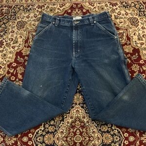 EMERGENCY EXIT Wide Leg Baggy Jeans